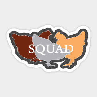 Squad Color Sticker